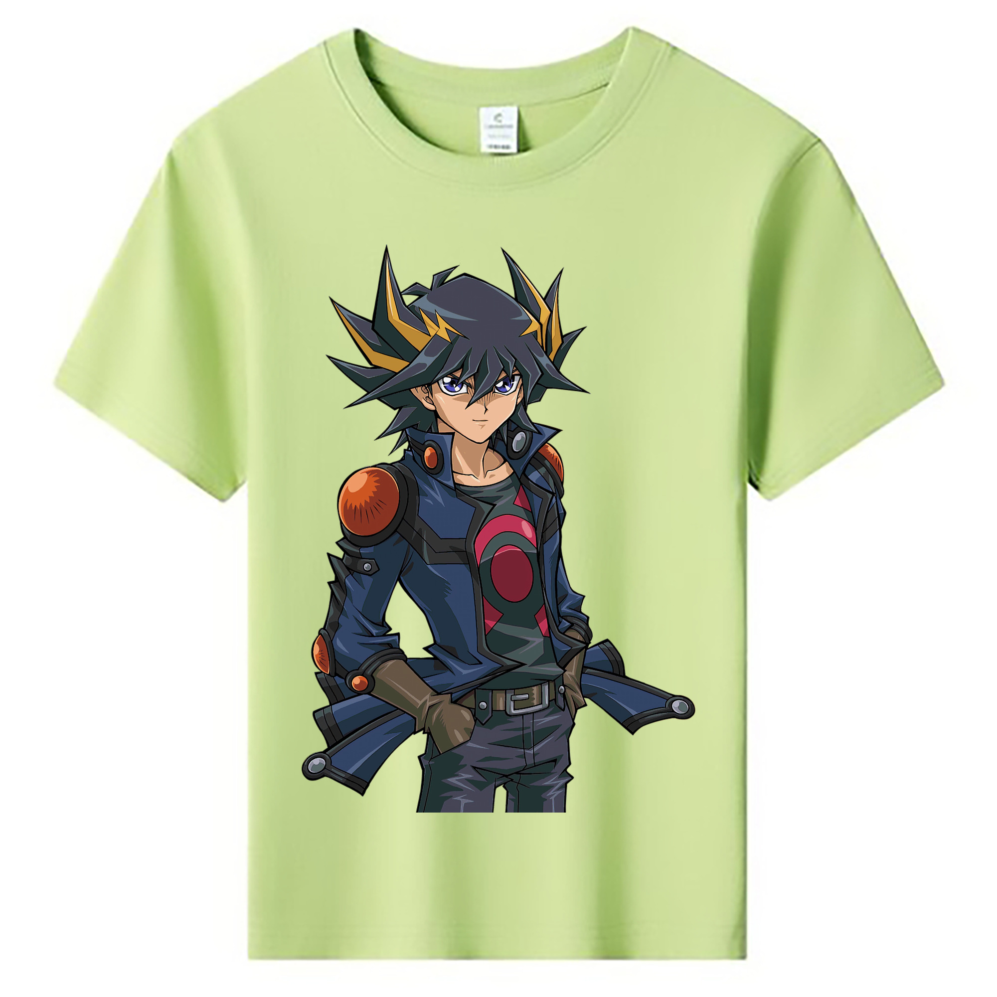 （画像用） 遊☆戯☆王 Yu-Gi-Oh! 綿100％キッズTシャツ（フロントプリント）